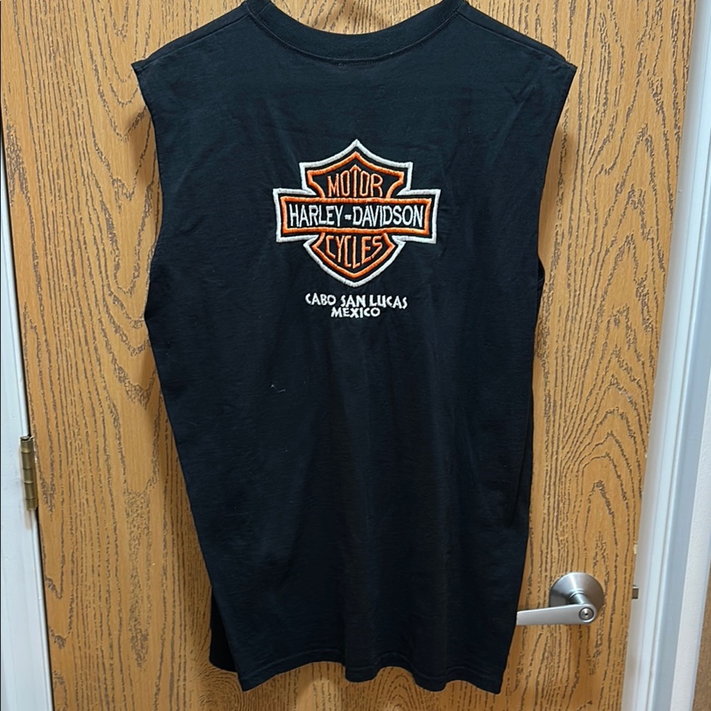 Harley-Davidson Black 90’s Sleeveless Men's Shirt. Large